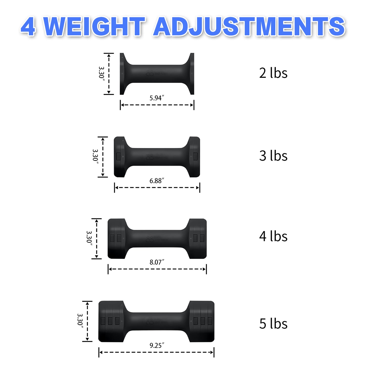 Adjustable Dumbbells Set